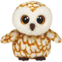 TY 36095 Beanie Boo's Мягкая игрушка Совенок Swoops, 15 см