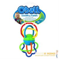 Oball 81508 Развивающая игрушка Разноцветная гантелька