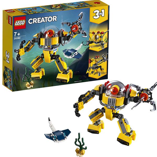Lego Creator 31090 Конструктор Лего Криэйтор Робот для подводных исследований, 207 деталей