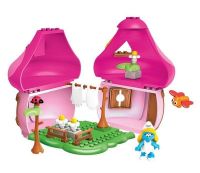 Mega Bloks 10707 Конструктор Смурфики. Смурфетта