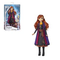 Hasbro E7001 Холодное сердце 2 Кукла Принцесса Дисней Сверкающее платье, Анна, 28 см