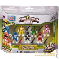 Mega Bloks 5836 Конструктор Могучие рейнджеры Набор 20 лет битвы