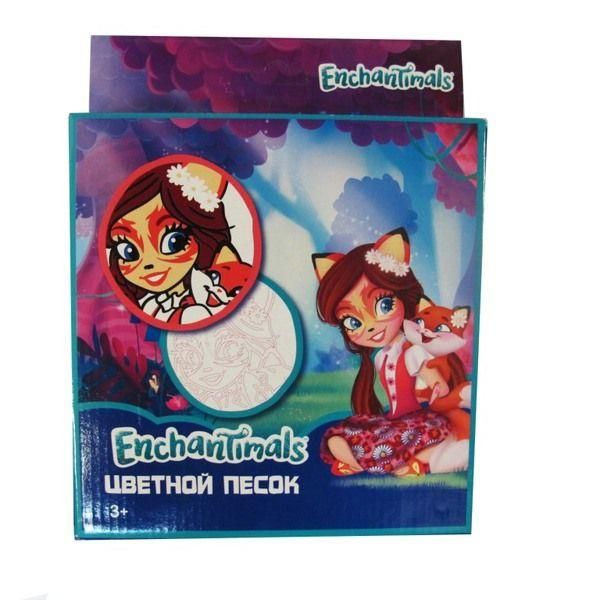 Centrum 88568 Набор для творчества Картинка из песка "Enchantimals"