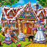 Castorland B-040285 Пазл MAXI Пряничный домик, 40 деталей