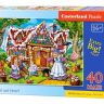 Castorland B-040285 Пазл MAXI Пряничный домик, 40 деталей