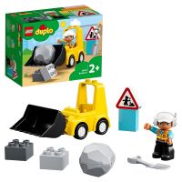 Lego Duplo Town 10930 Конструктор Лего Дупло Город Бульдозер, 10 деталей