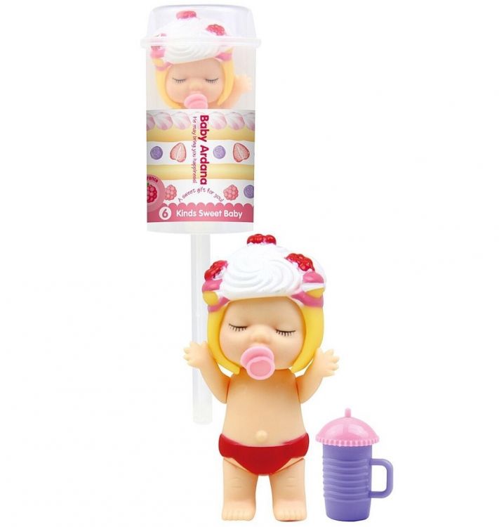 Junfa Toys A386A Куколка-пупс с акссесуарами, серия "Десерты"