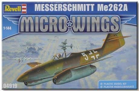 Revell 04919 Немецкий истребитель Мессершмитт Me.262, 1:144