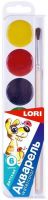 LORI Акл-001 Акварель детская 6 цветов