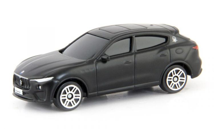 RMZ City 344990SM Машина металлическая Maserati Levante GTS 2019, 1:64, цвет черный матовый