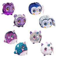 Beverly Hills Teddy Bear Co. SQ01056/1 Squeezamals (Скуизамалс) Серия Пайетки, фигурки животных, 9 см