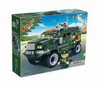 Banbao 8252 Конструктор Банбао "Военный джип", 287 деталей