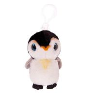 AB toys M0070 Мягкая игрушка Пингвин, на брелке, 9 см