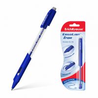 ErichKrause 41546 Ручка гелевая сo стираемыми чернилами ErgoLine Erase, синие чернила