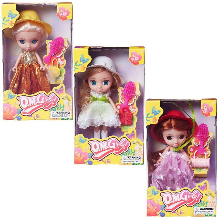 ABtoys (АБтойс) 65004 Кукла ABtoys Цветочная фантазия Мини 16см с аксессуарами, 3 вида в коллекции ABtoys (АБтойс) 65004 Кукла ABtoys Цветочная фантазия Мини 16см с аксессуарами, 3 вида в коллекции