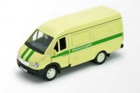 Welly 42387CCN Машинка металлическая ГАЗель ИНКАССАЦИЯ