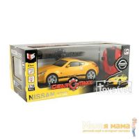 KidzTech 85051 Радиоуправляемый автомобиль Nissan 370Z, 1:16, желтый