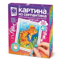ФАНТАЗЁР 967063ФН Картина из серпантина Исполнительница желаний