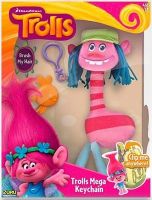 Zuru 6202 Trolls Мягкая игрушка-брелок Cooper, 20 см