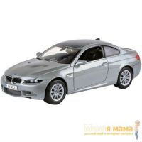 MOTORMAX 73347 Машинка коллекционная 2008 BMW M3 Coupe, 1:24, серая