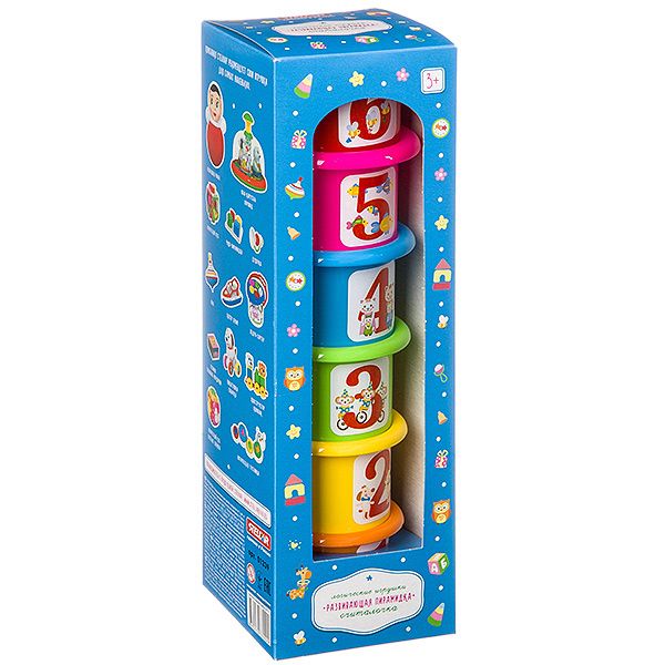 STELLAR 01339 Развивающая пирамидка "Считалочка"