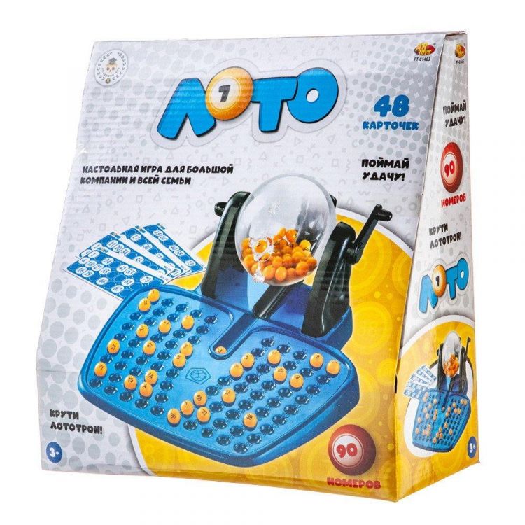 ABtoys (АБтойс) PT-01403 Игра настольная ABtoys Лото с лототроном