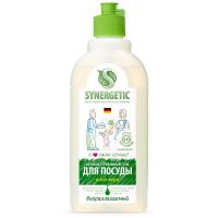SYNERGETIC 103053 Гель для мытья посуды SYNERGETIC Алоэ 500мл