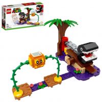 LEGO (Лего) 71381-L Конструктор LEGO Super Mario Дополнительный набор «Кусалкин на цепи — встреча в джунглях»