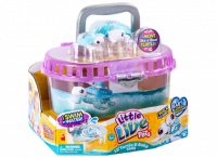 Moose 28314 Интерактивная черепашка Little Live Pets с малышом в аквариуме
