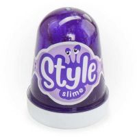 LORI Сл-012 STYLE SLIME " Фиолетовый с ароматом вишни", 130мл.
