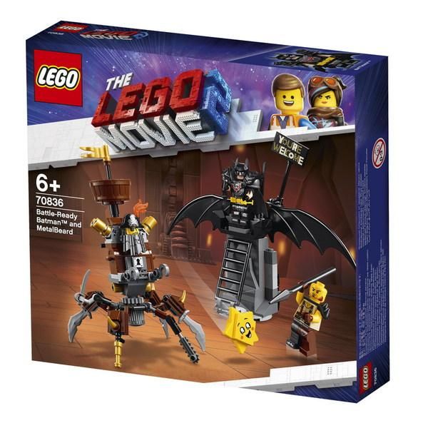 LEGO (Лего) 70836-L Конструктор LEGO Movie Боевой Бэтмен и Железная борода