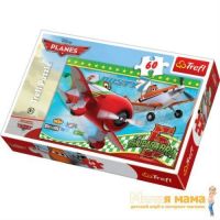 Trefl 17228 Пазл Самолеты - Дасти Полейполе и Эль Чупакабра, 60 деталей