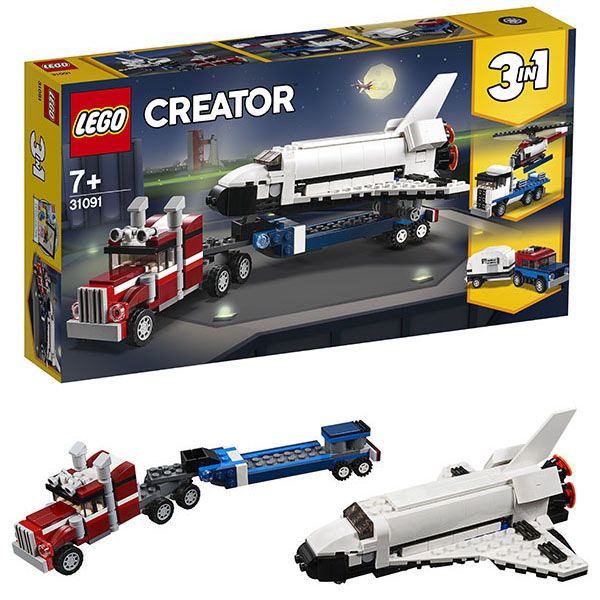 Lego Creator 31091 Конструктор Лего Криэйтор Транспортировщик шаттлов, 341 деталь