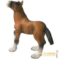 Bullyland 62665 Коллекционная фигурка Жеребенок шайрской породы, 8 см