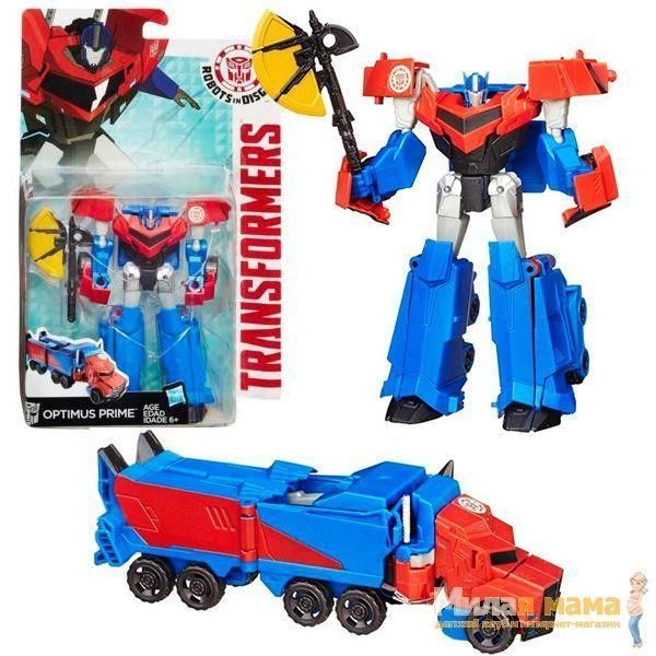 transformers-b0911-59132--300.jpg Hasbro B0911 Transformers Робот-трансформер Роботс-ин-Дисгайс Войны Оптимус Прайм