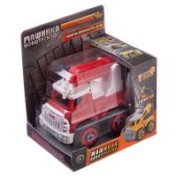 ABtoys (АБтойс) C-00432 Машинка-конструктор Abtoys Cпецтехника "Городские службы" Пожарная машина с отверткой