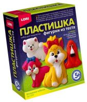 LORI Тдл-024 Пластишка Набор для творчества Фигурки из теста Маленькие собачки