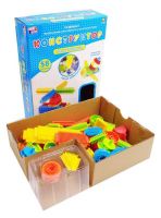 ABtoys PT-00857 Конструктор со щетинками "Кид Блок", 58 деталей