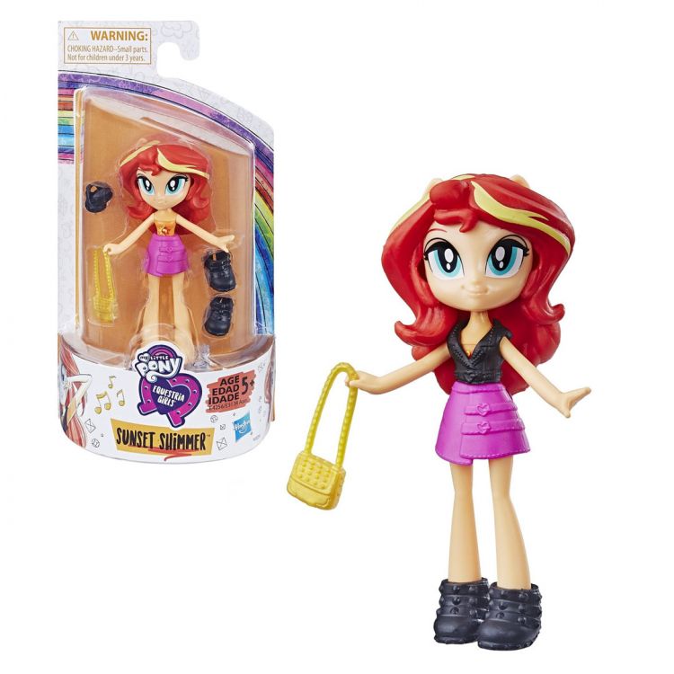 Hasbro E4256 MLP Equestria Girls Мини-кукла Модный приговор, Сансэт Шиммерс