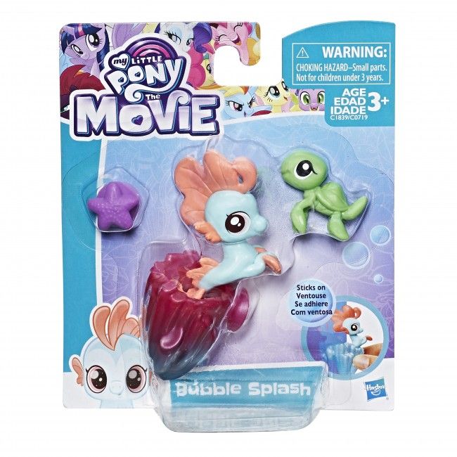 Hasbro C1839 MLP Movie Игровой набор из серии "Мерцание" пони-подружки, Bubble Splash