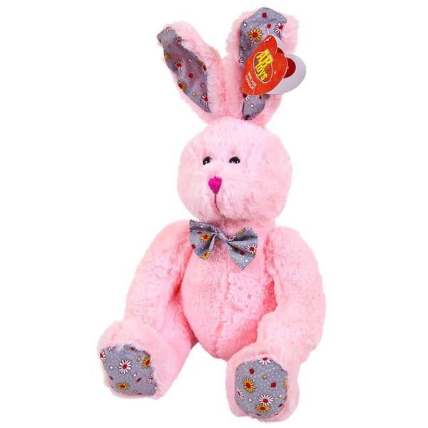 ABtoys M2068 Мягкая игрушка Кролик, розовый, 23 см