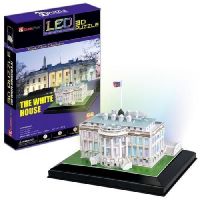 Cubic Fun L504h Белый дом с иллюминацией (Вашингтон)