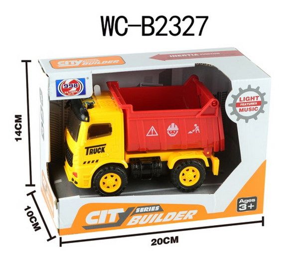 ABtoys (АБтойс) 998-45C3 Грузовик, инерционный, звуковые и световые эффекты, 20х10х14 см ABtoys (АБтойс) 998-45C3 Грузовик, инерционный, звуковые и световые эффекты, 20х10х14 см
