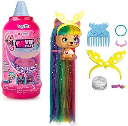 IMC Toys 711709 VIP Pets Собачка Вип Петс с длинными волосами