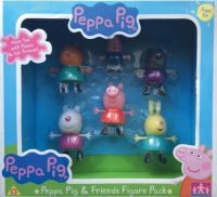 Peppa Pig 24312 Игровой набор "Пеппа и друзья", 6 персонажей