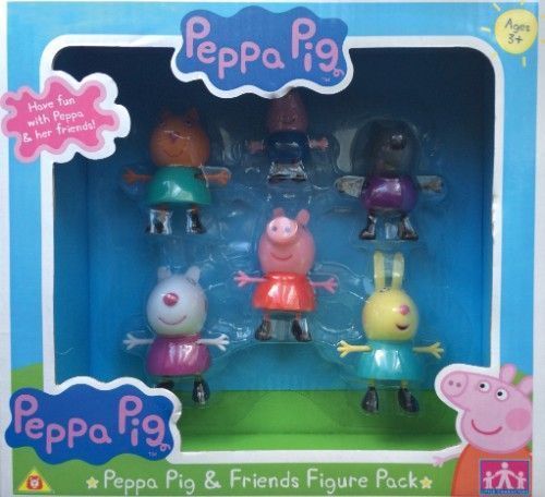 Peppa Pig 24312 Игровой набор "Пеппа и друзья", 6 персонажей