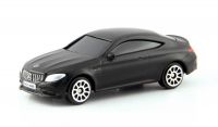RMZ City 344991SM Машина металлическая Mercedes-Benz C63 S AMG Coupe 2019, 1:64, цвет черный матовый