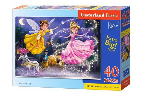 Castorland В-040278 Пазл Castorland MAXI 40 деталей Золушка