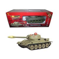 ABtoys C-00136 Радиоуправляемый танк Т-34 (на аккумуляторе, свет, звук)