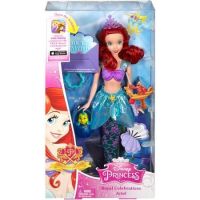 Mattel CJK91 Кукла принцесса Диснея Ариэль Королевский бал, 28 см